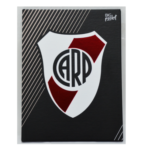 CUADERNO 17X22 TAPA DURA COSIDO RIVER X 48 HOJAS - Imagen 2